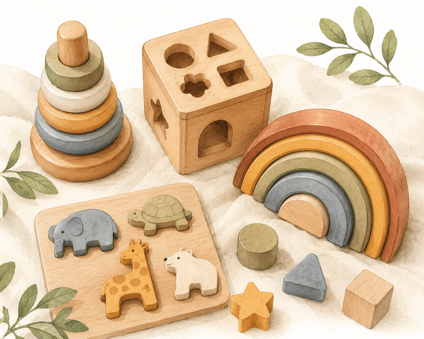 Les meilleurs jouets Montessori pour les 0-3 ans : guide complet pour parents - La Galerie des Petits